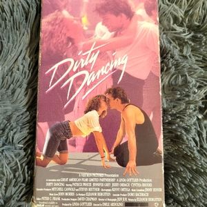 Dirty Dancing Vintage VHS,  Patrick Swayze & Jennifer Grey
